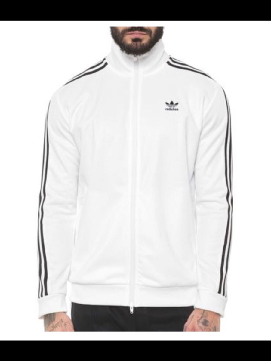 jaqueta adidas branca