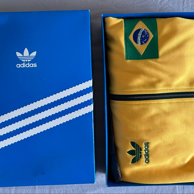 Jaqueta Adidas Originals Brasil Na Etiqueta Adidas Nunca Usado 100834507 enjoei