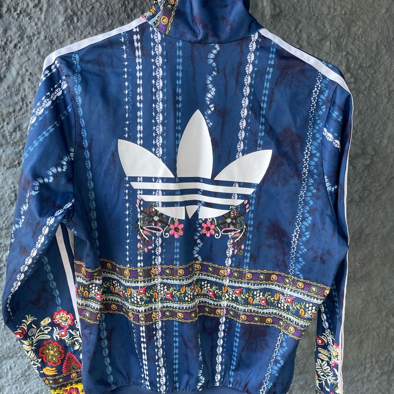 Jaqueta Adidas Originals Farm Cirandeira Firebir Tt Azul, Casaco Feminino  Adidas Usado 95341274