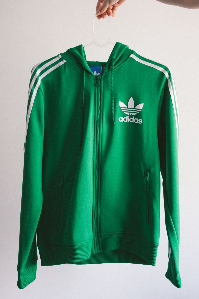 jaqueta adidas verde
