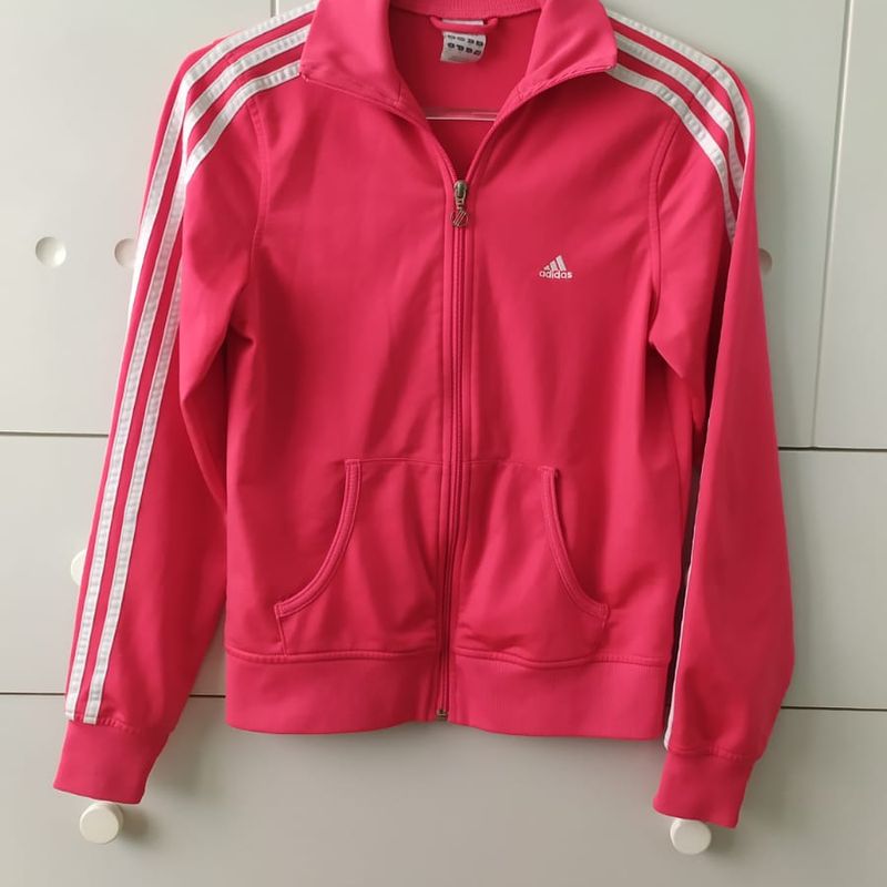 Blusa adidas best sale feminina rosa