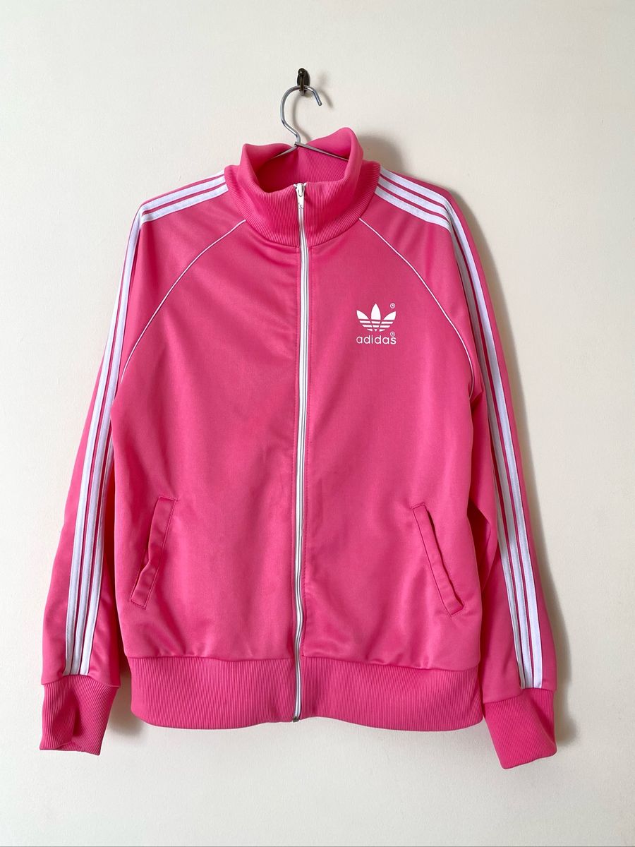 Casaco da adidas feminino 2024 rosa