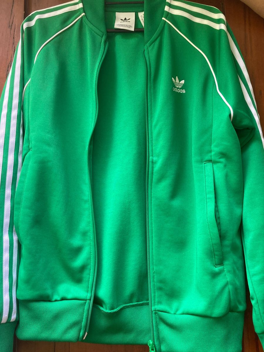 Jaqueta adidas hot sale verde feminina