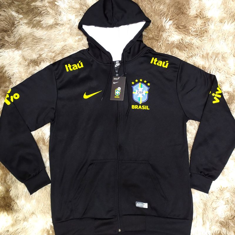 Täysistunto Vuotaa wastefully casaco preto da seleção brasileira