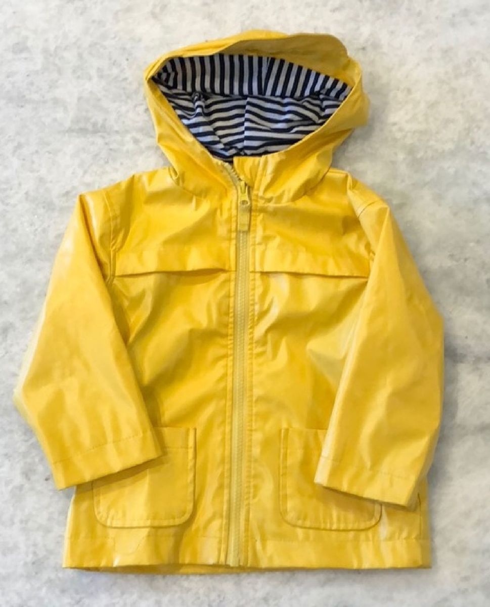 jaqueta amarela infantil