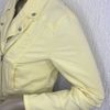 jaqueta amarelo manteiga cropped tam: 40 marisa - jaquetas marisa