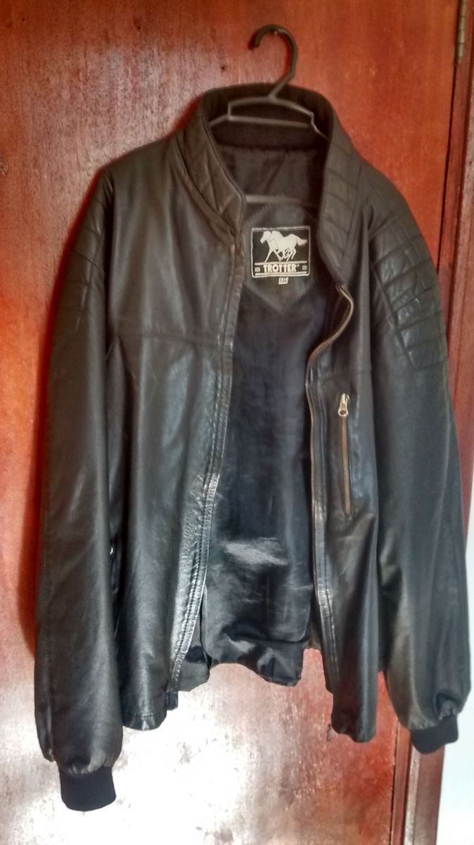 jaqueta original de couro