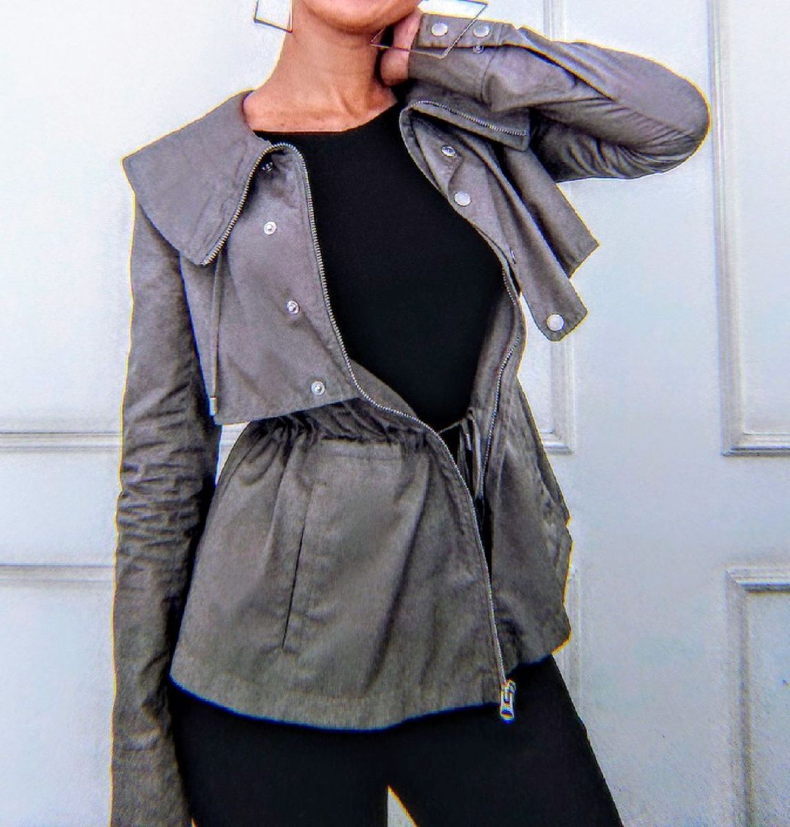 jaqueta armani exchange feminina