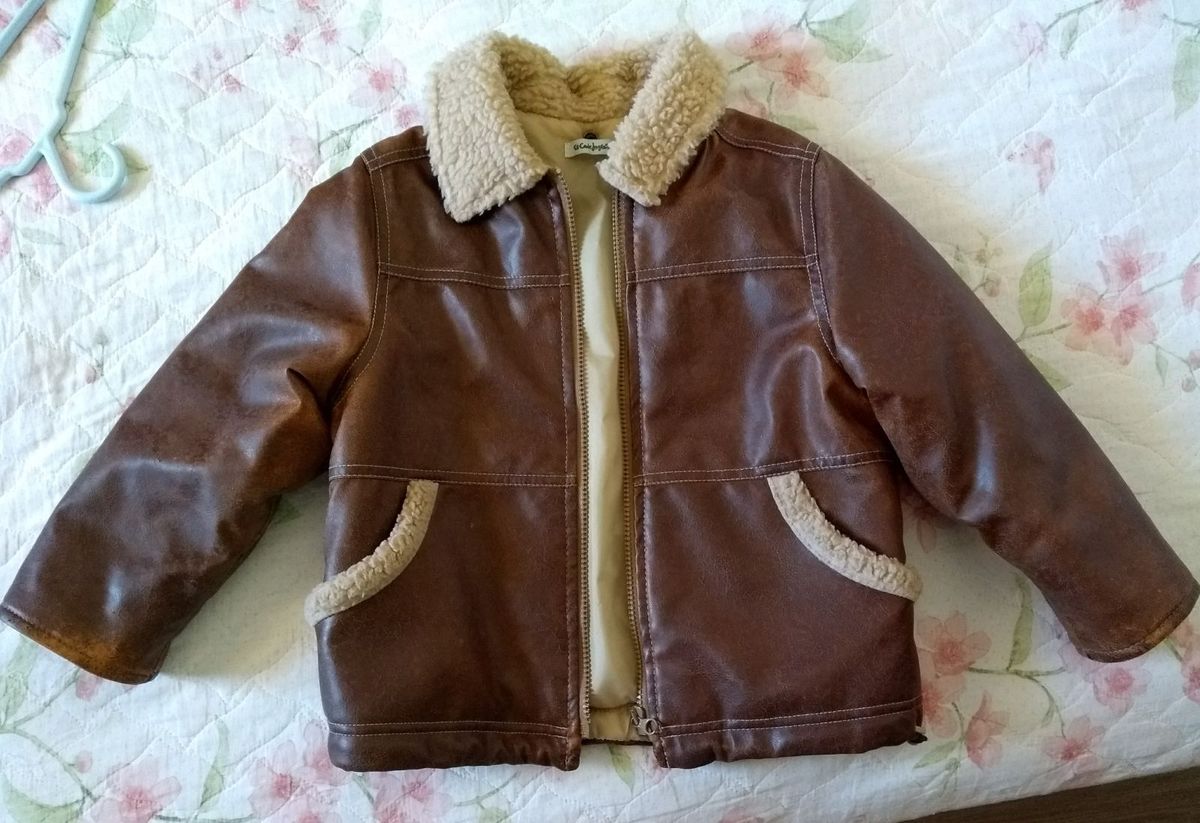 jaqueta aviador infantil