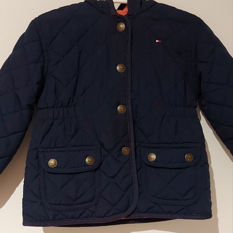 Jaqueta Azul Marinho Tommy Hilfiger Roupa Infantil para Menina