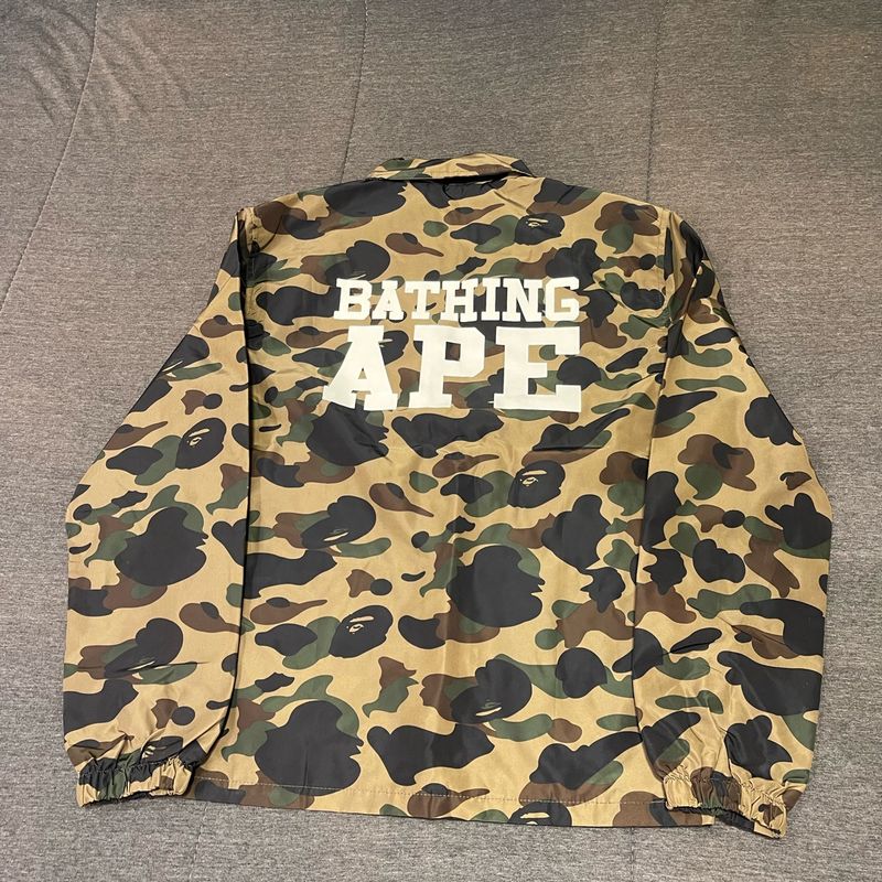 Jaqueta Bape Camuflada Bape Nunca Usado 109741328 enjoei