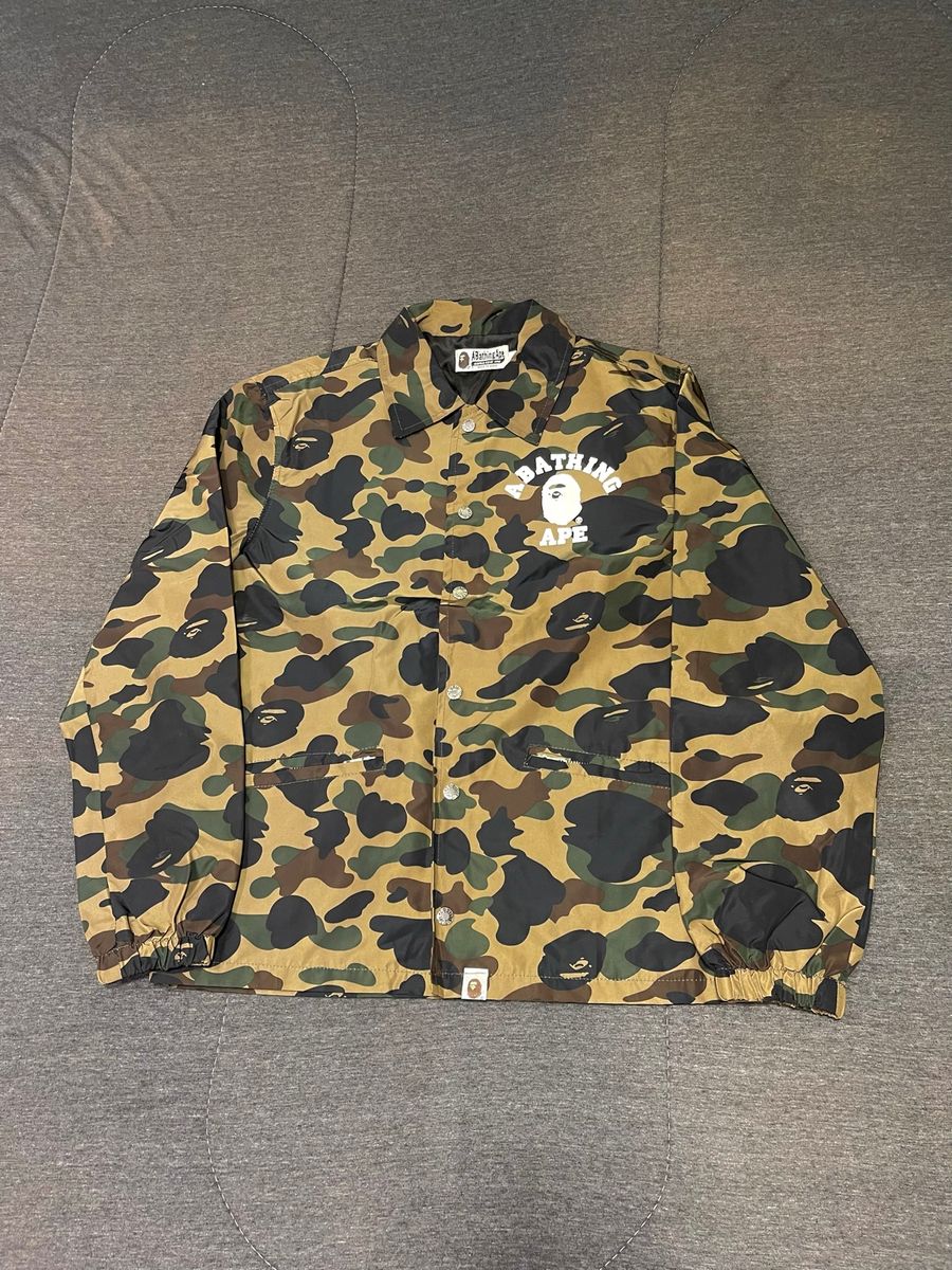 Jaqueta Bape Camuflada Bape Nunca Usado 109741328 enjoei