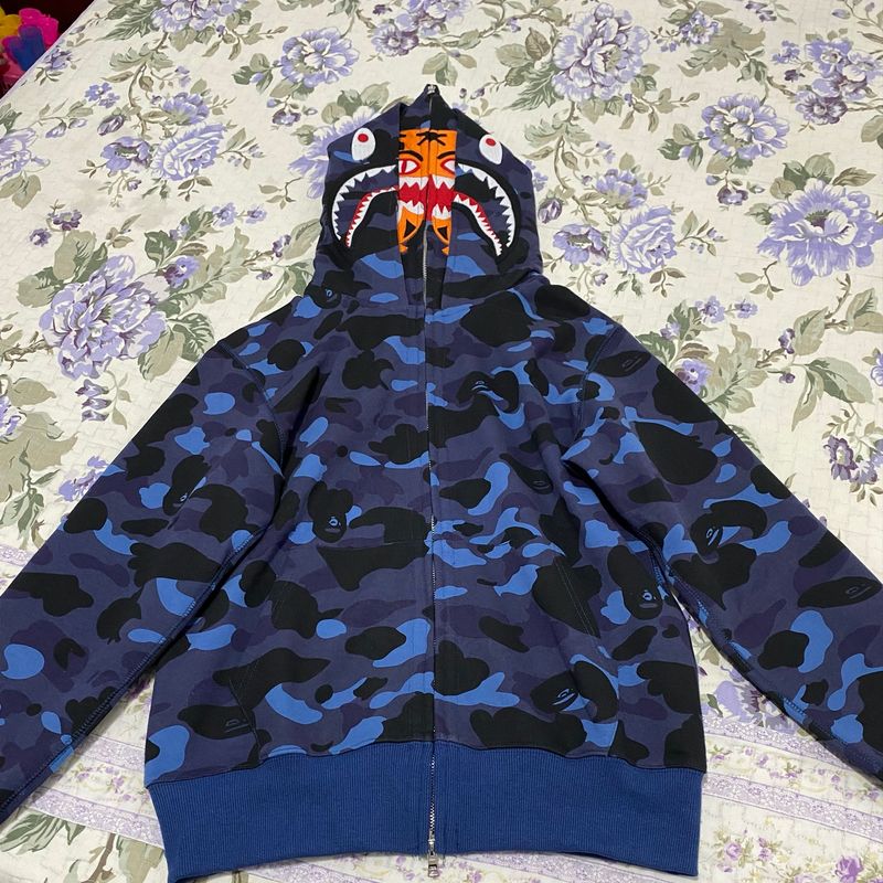 Jaqueta bape shark fashion