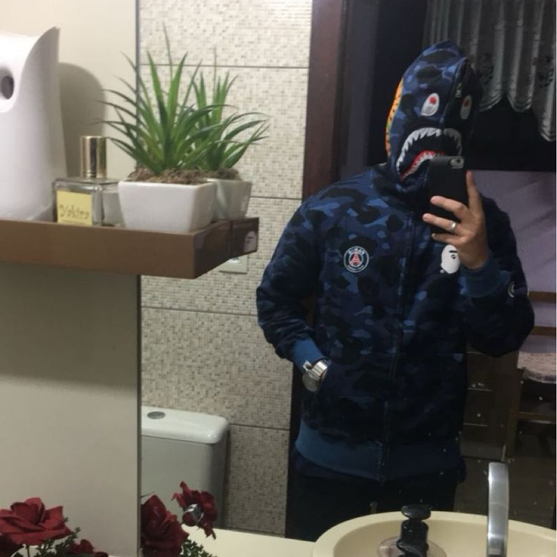 Casaco best sale bape psg