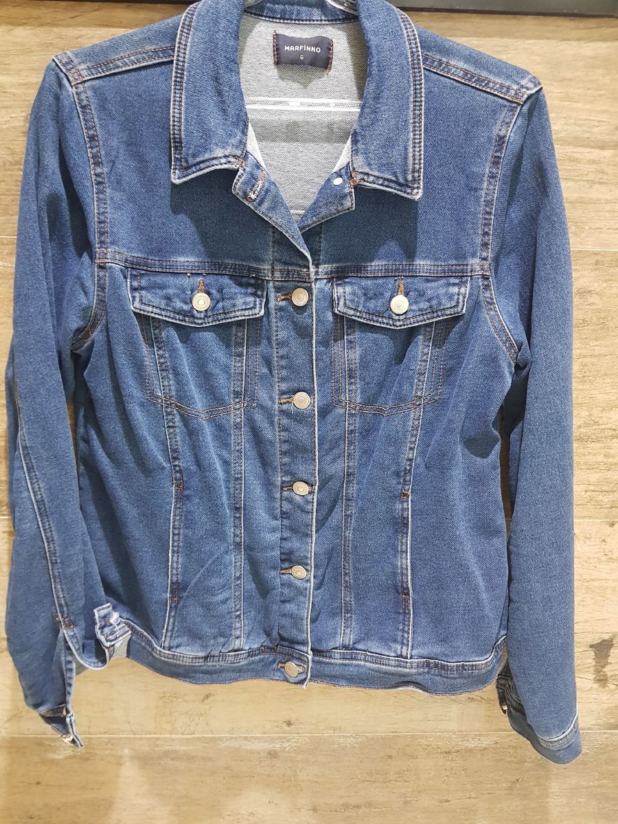 jaqueta jeans marfinno