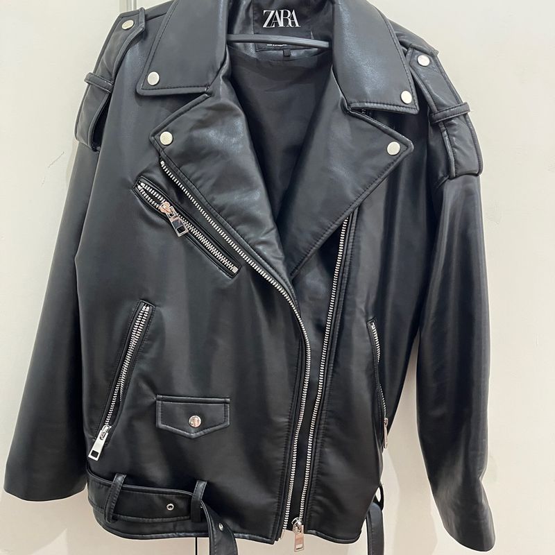 Casaco best sale biker zara