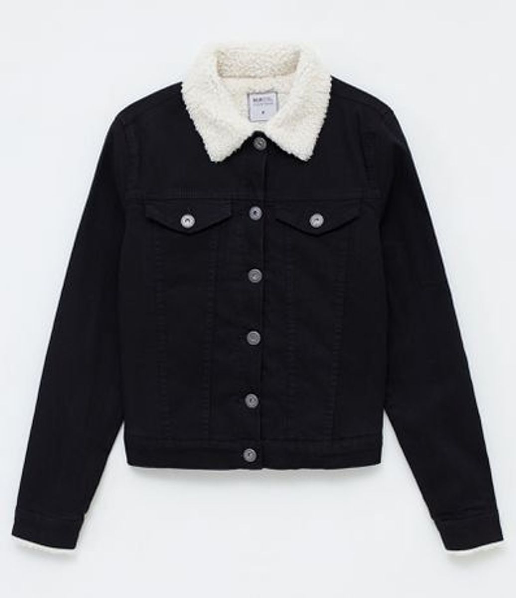 jaqueta feminina de sarja forrada