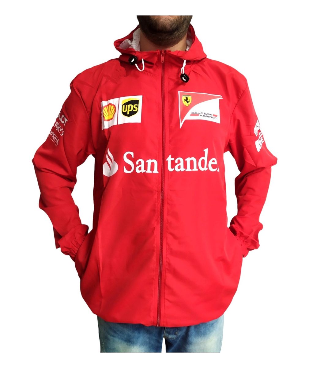 Jaqueta Blusa Corta Vento Ferrari F1 | Blazer Masculino Nunca Usado ...