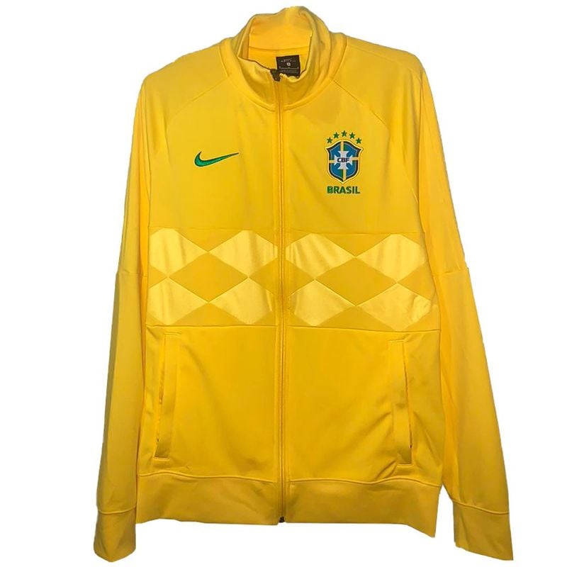 Jaqueta Brasil Nike - Amarelo | Casaco Masculino Nike Usado 27862069 |  enjoei