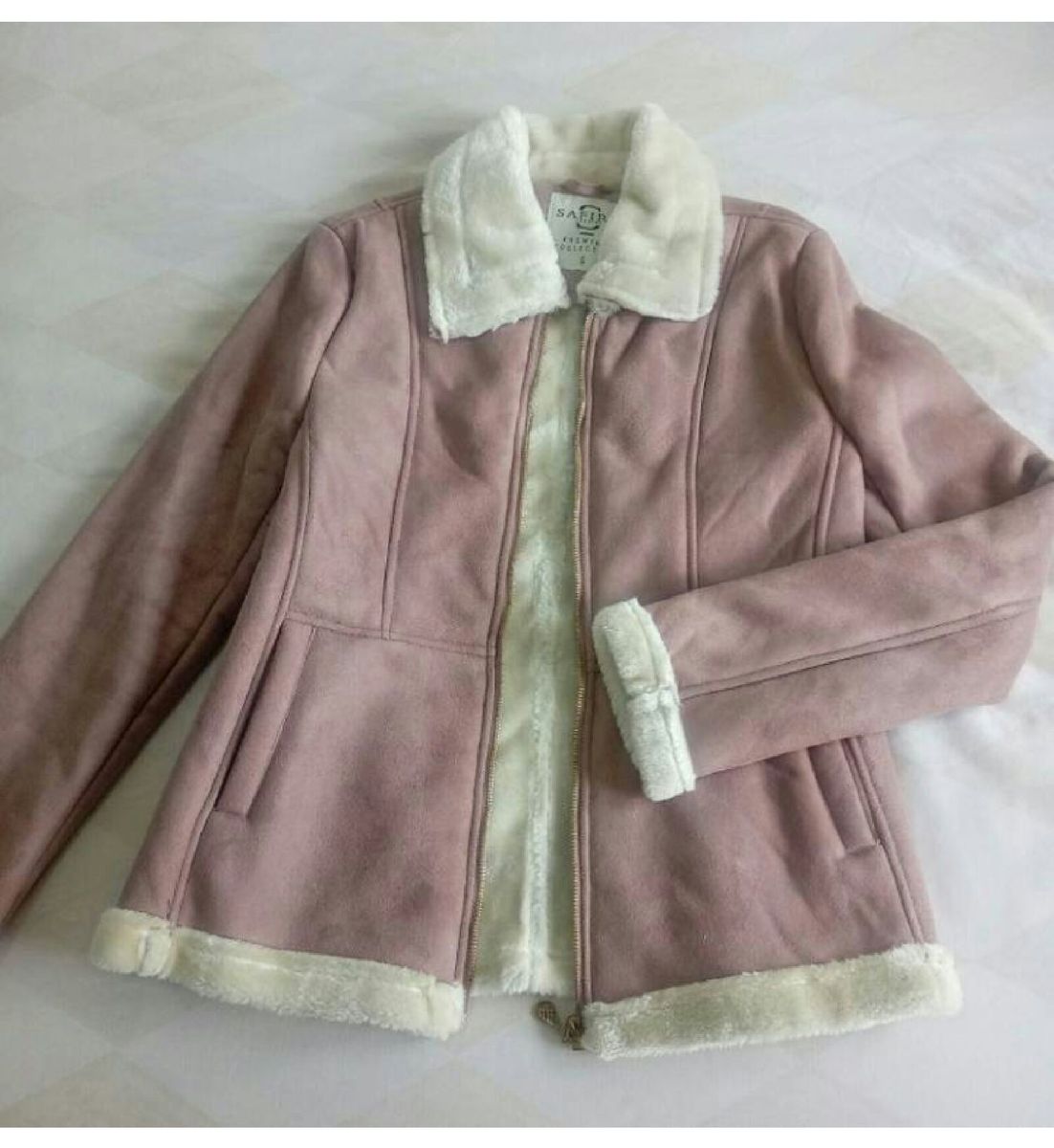 casaco sherpa feminino