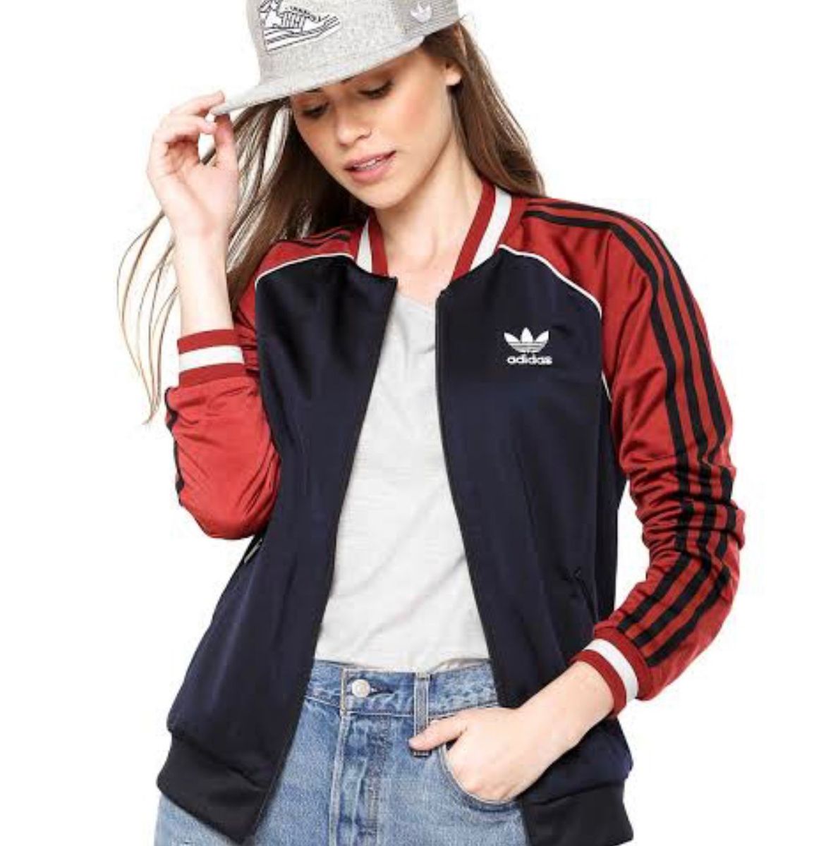 jaqueta feminina adidas originals