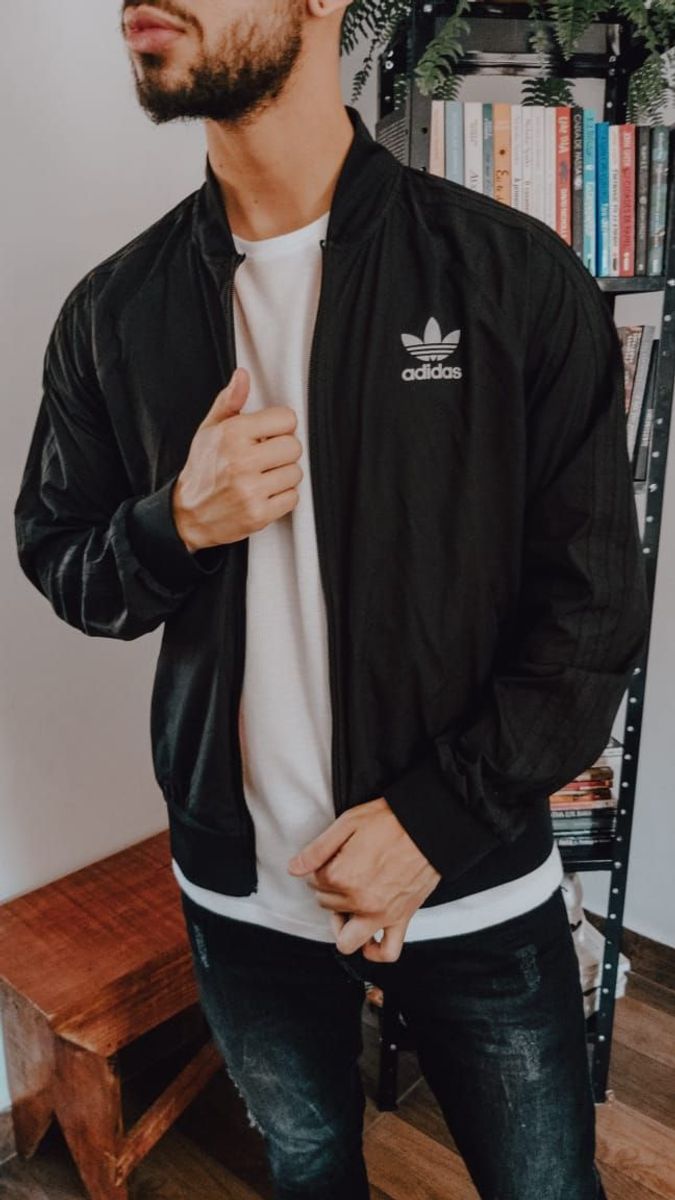 casaco bomber adidas