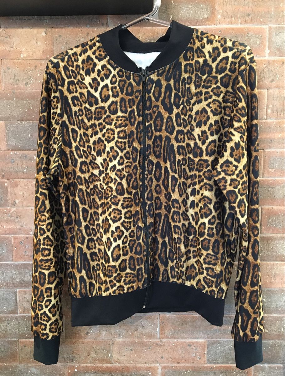 jaqueta bomber oncinha