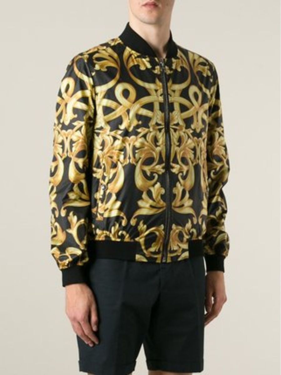 jaqueta masculina versace