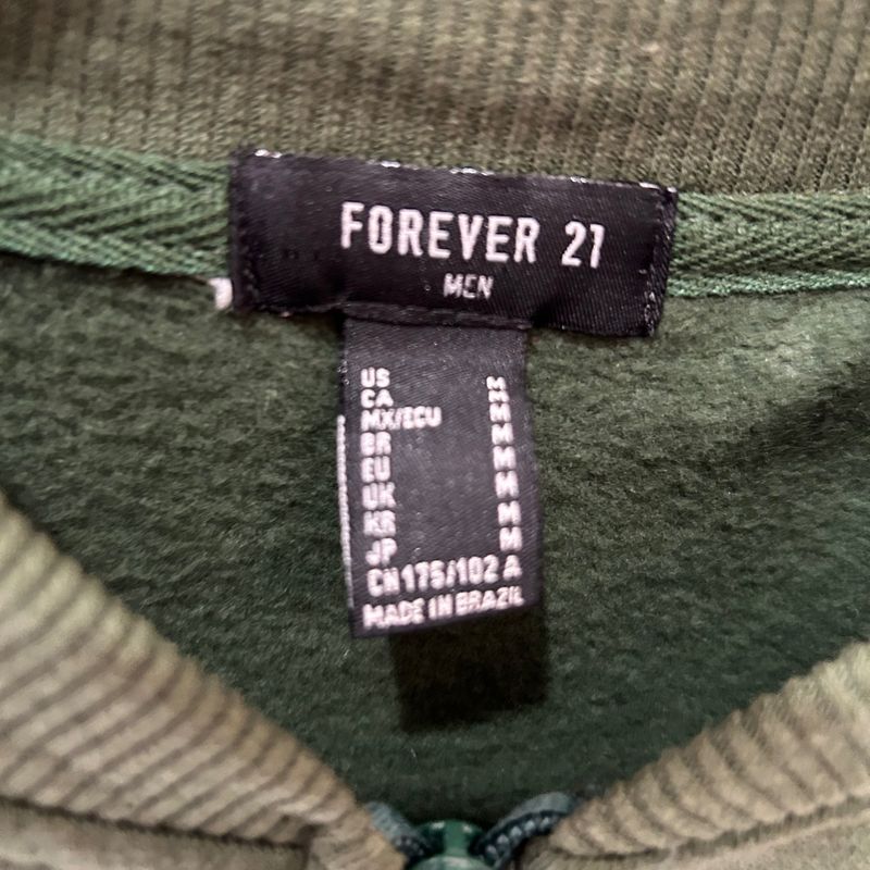 Jaqueta Bomber Forever 21 Lisa Preta - Compre Agora