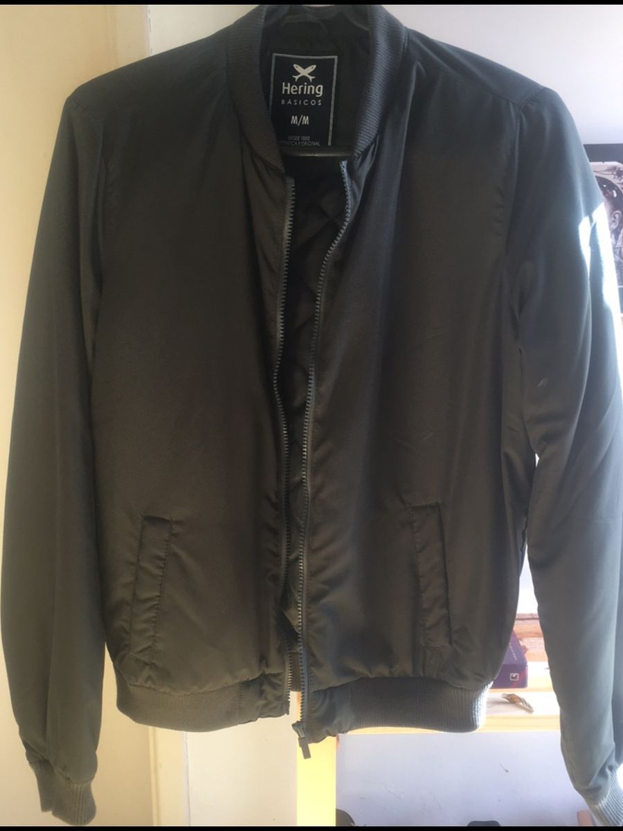 jaqueta bomber masculina hering