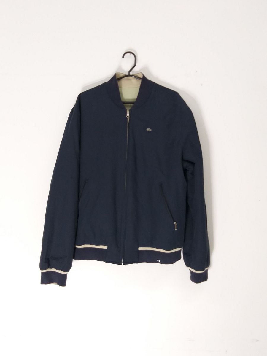 jaqueta bomber masculina lacoste