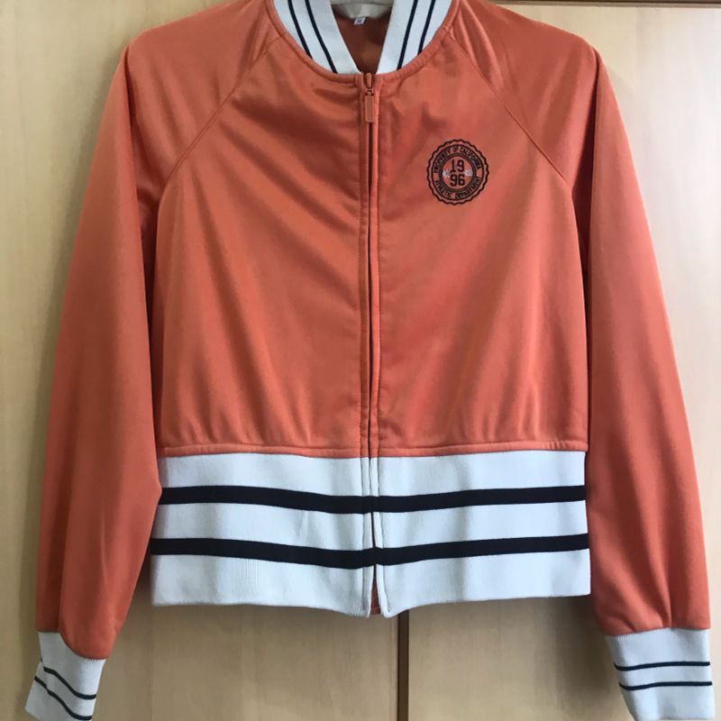 Jaqueta best sale bomber laranja