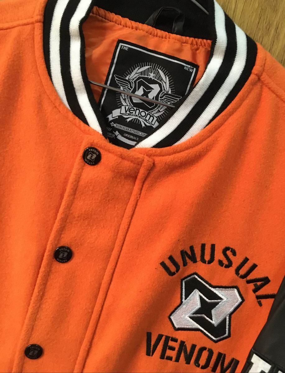jaqueta bomber laranja