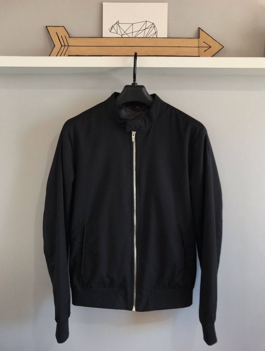 jaqueta bomber zara masculina