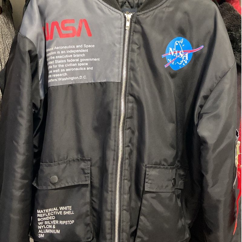 Jaqueta bomber hot sale nasa