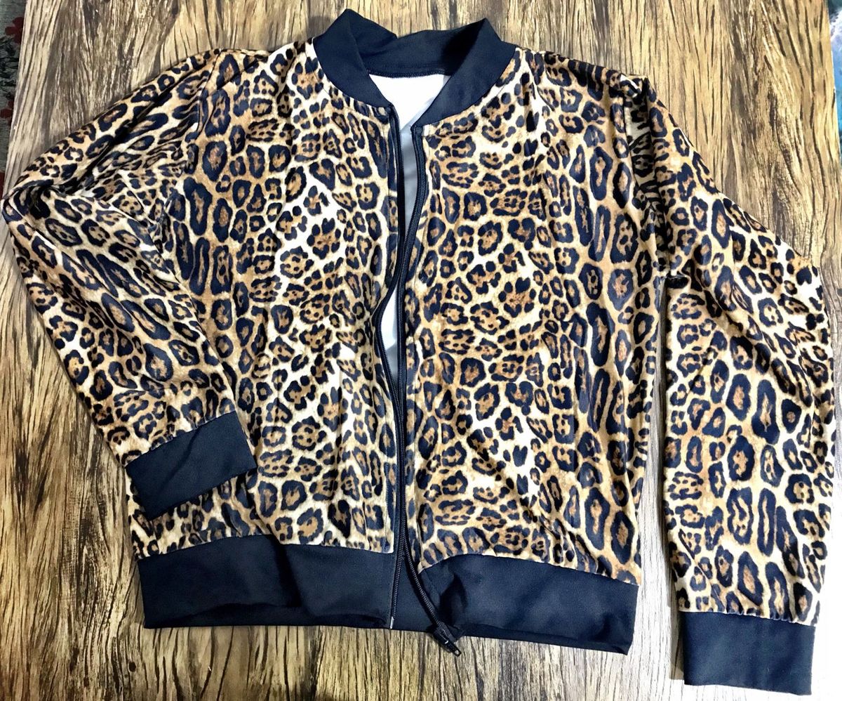 jaqueta bomber oncinha