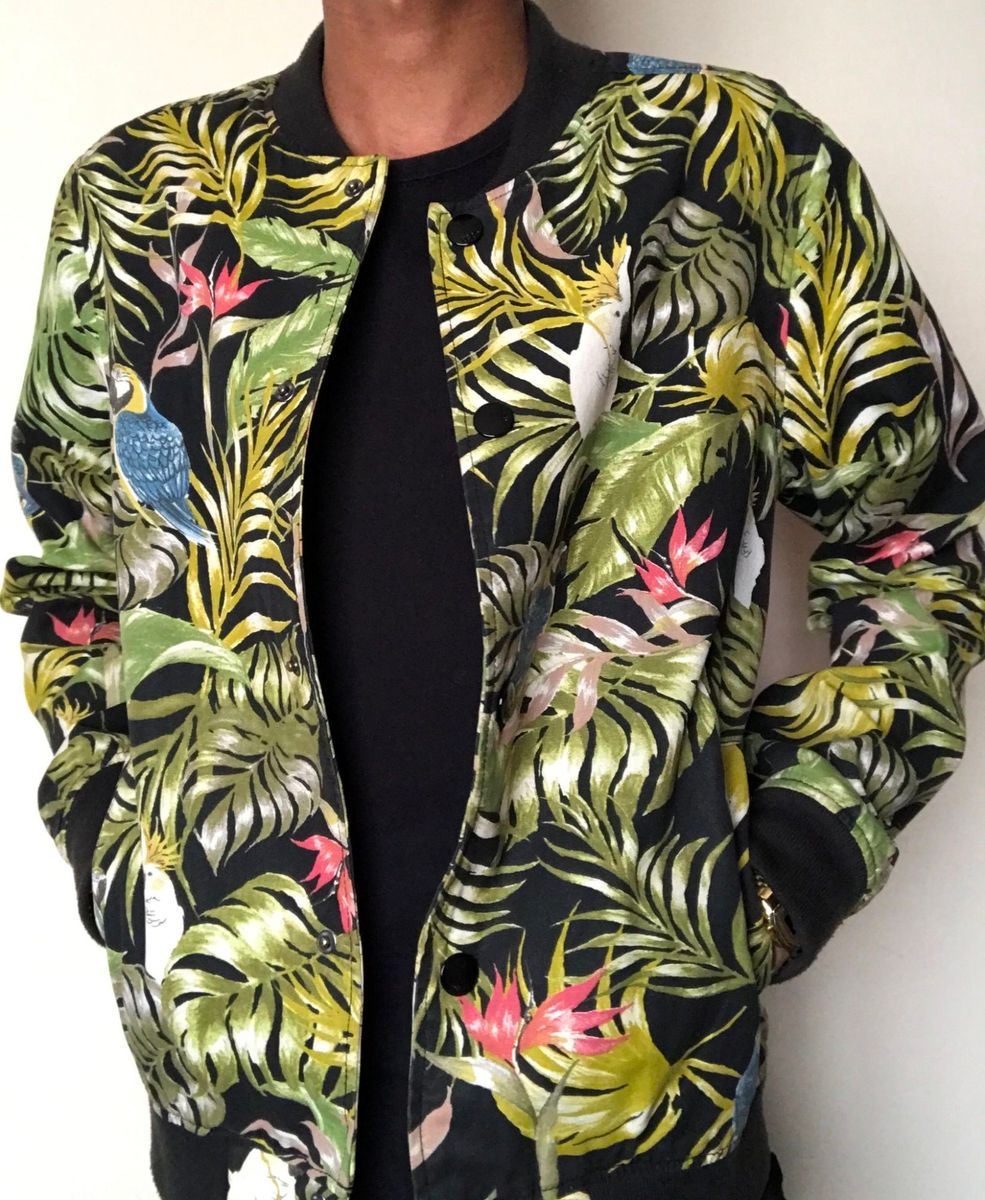 jaqueta florida masculina