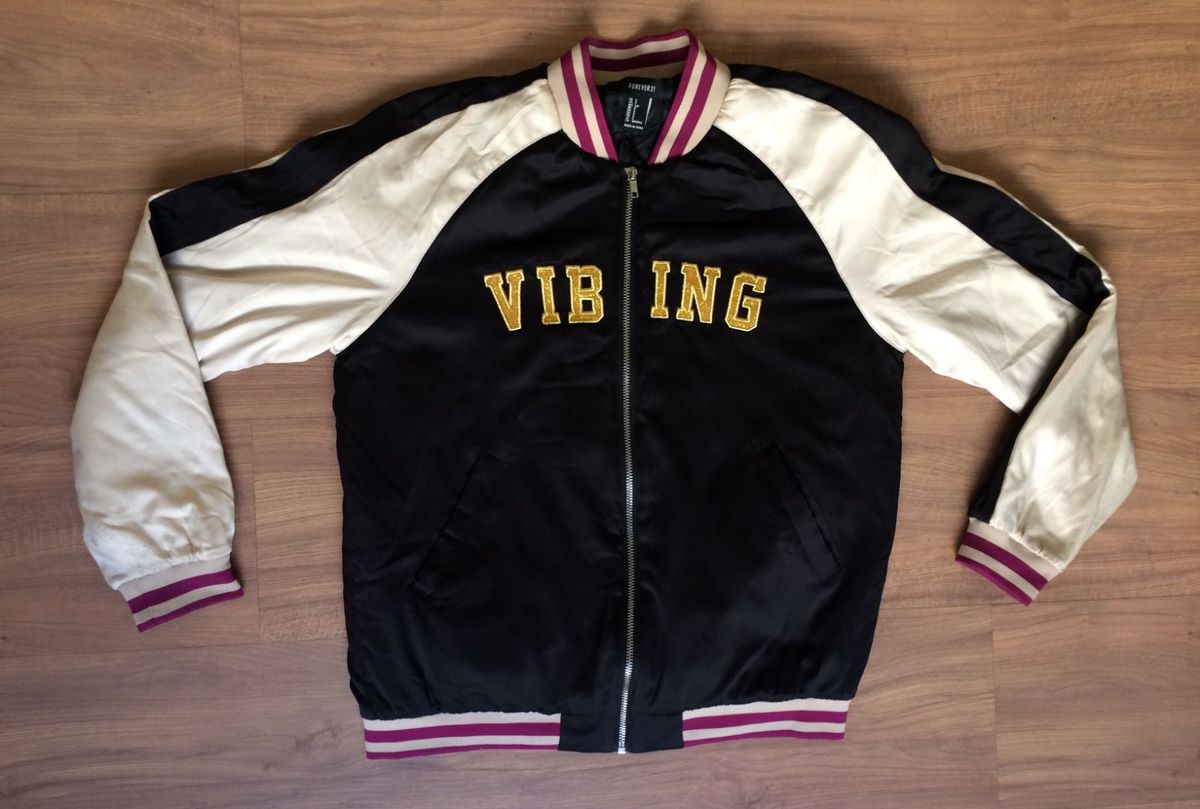 jaqueta bomber forever 21