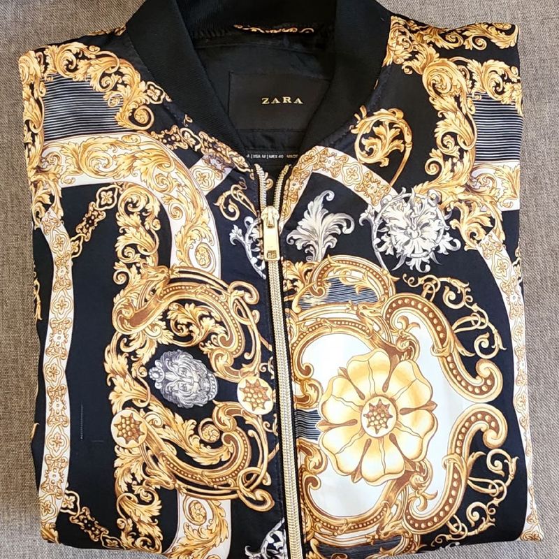 Zara versace jacket