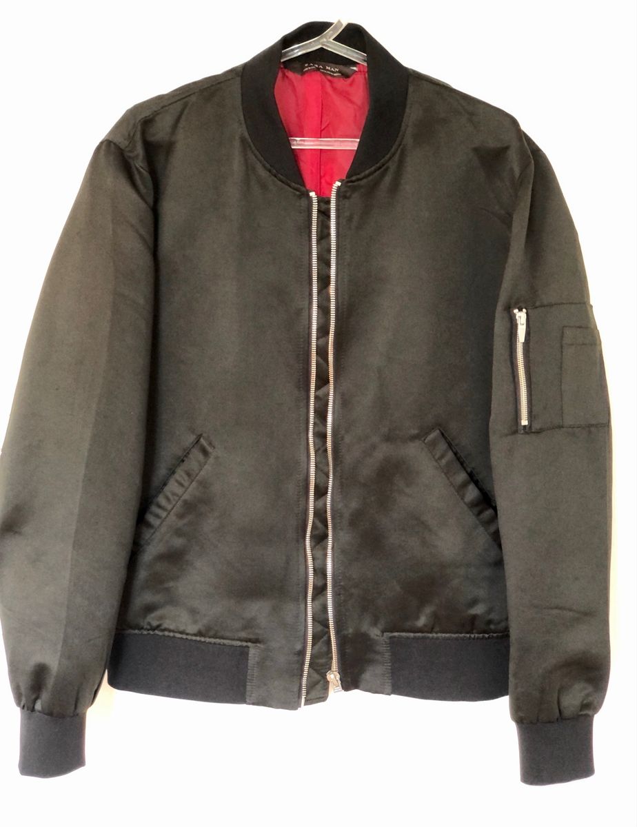 jaqueta bomber zara masculina