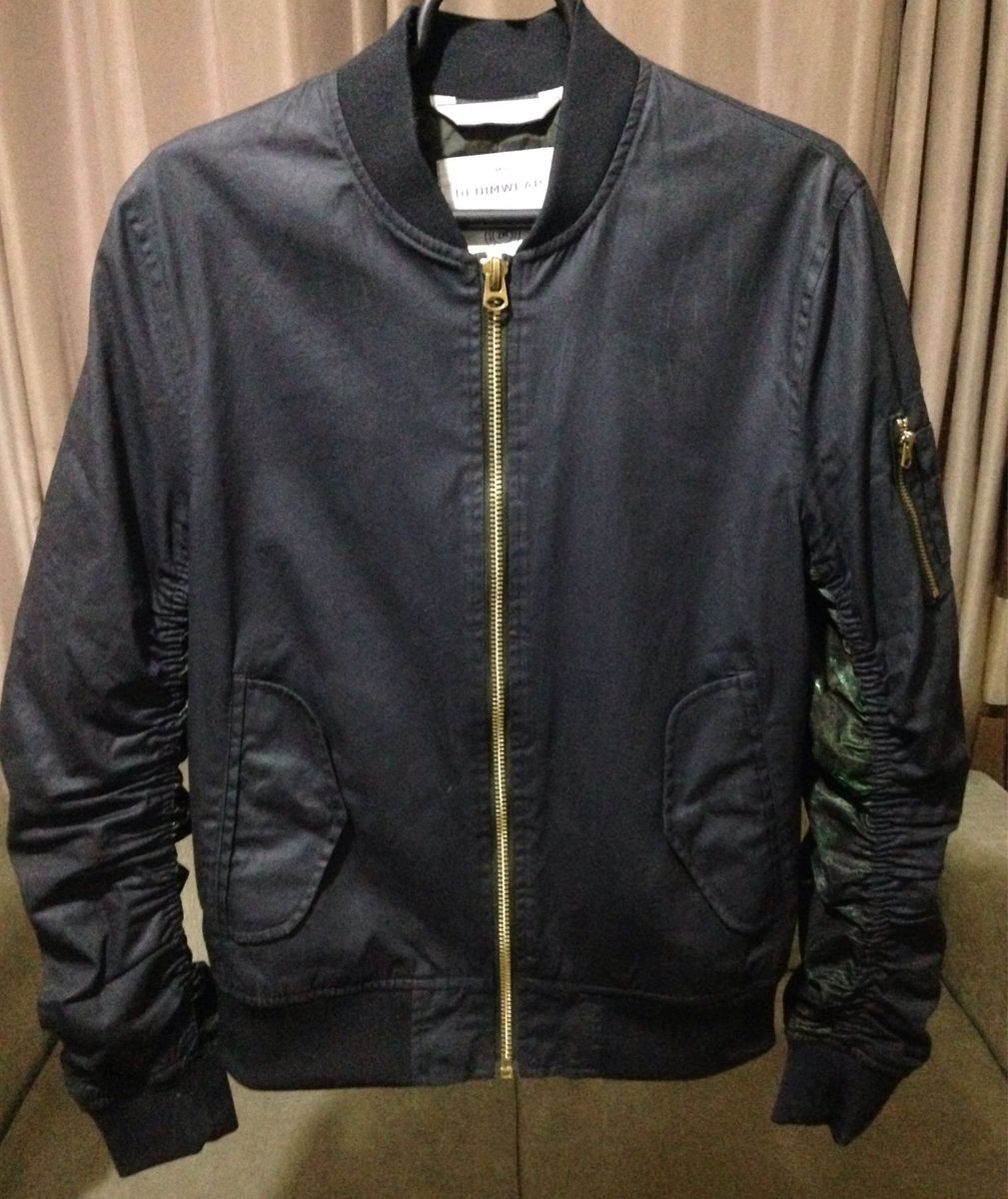 jaqueta bomber zara masculina