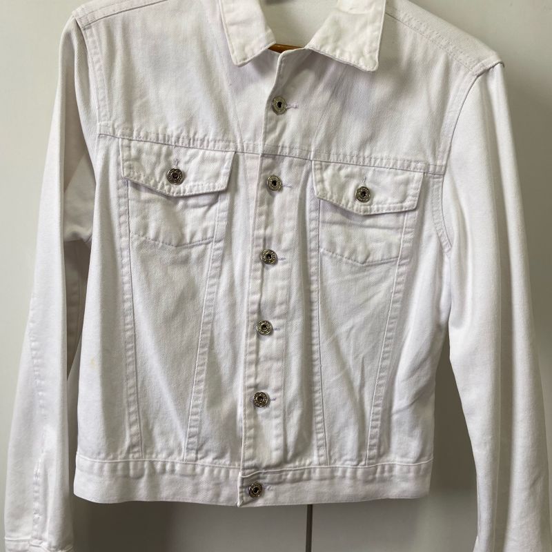 Jaqueta Branca Sawary Casaco Feminino Sawary Usado 56724234 enjoei