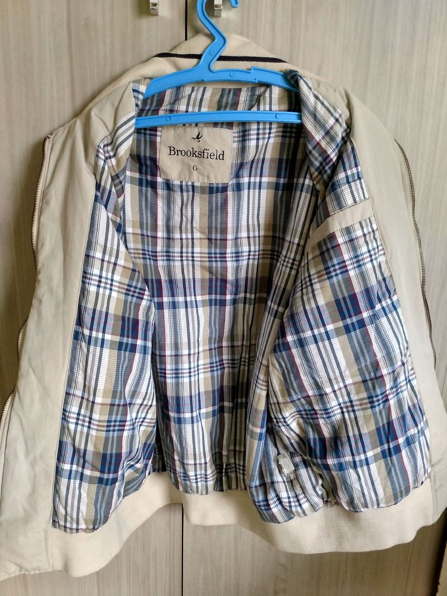 jaqueta brooksfield masculina