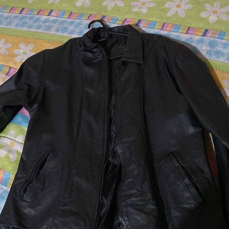 Jaqueta Búfalo Couro Legítimo Búfalo Usado 108675713 enjoei