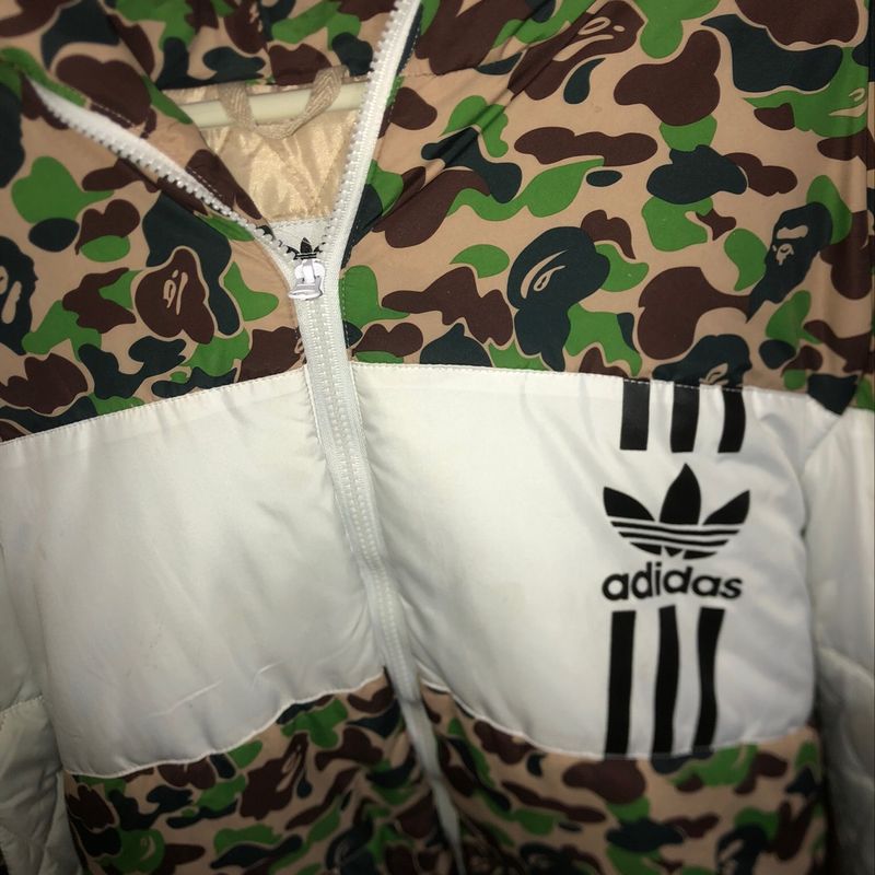 Jaqueta best sale bape adidas