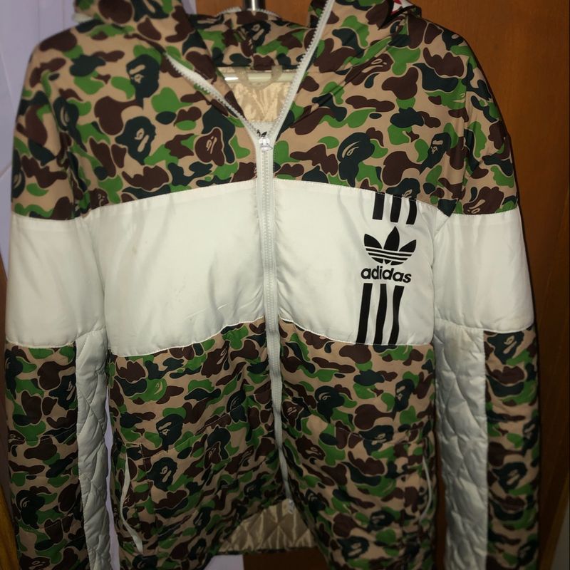 Adidas bape sale jaqueta