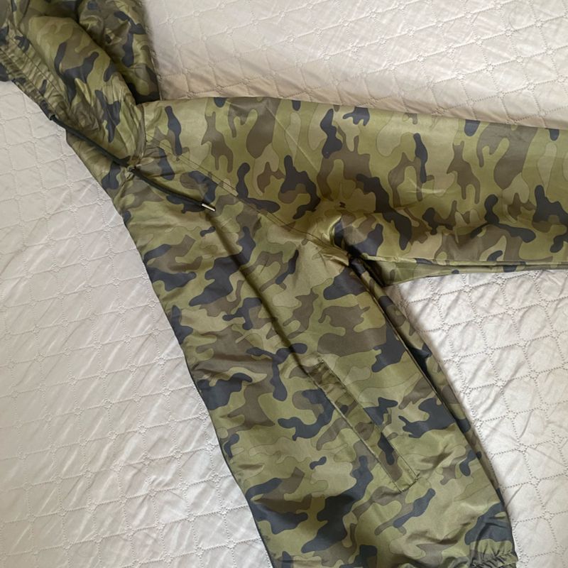 Jaqueta Camuflada Forever 21, Casaco Feminino Forever 21 Usado 87068083