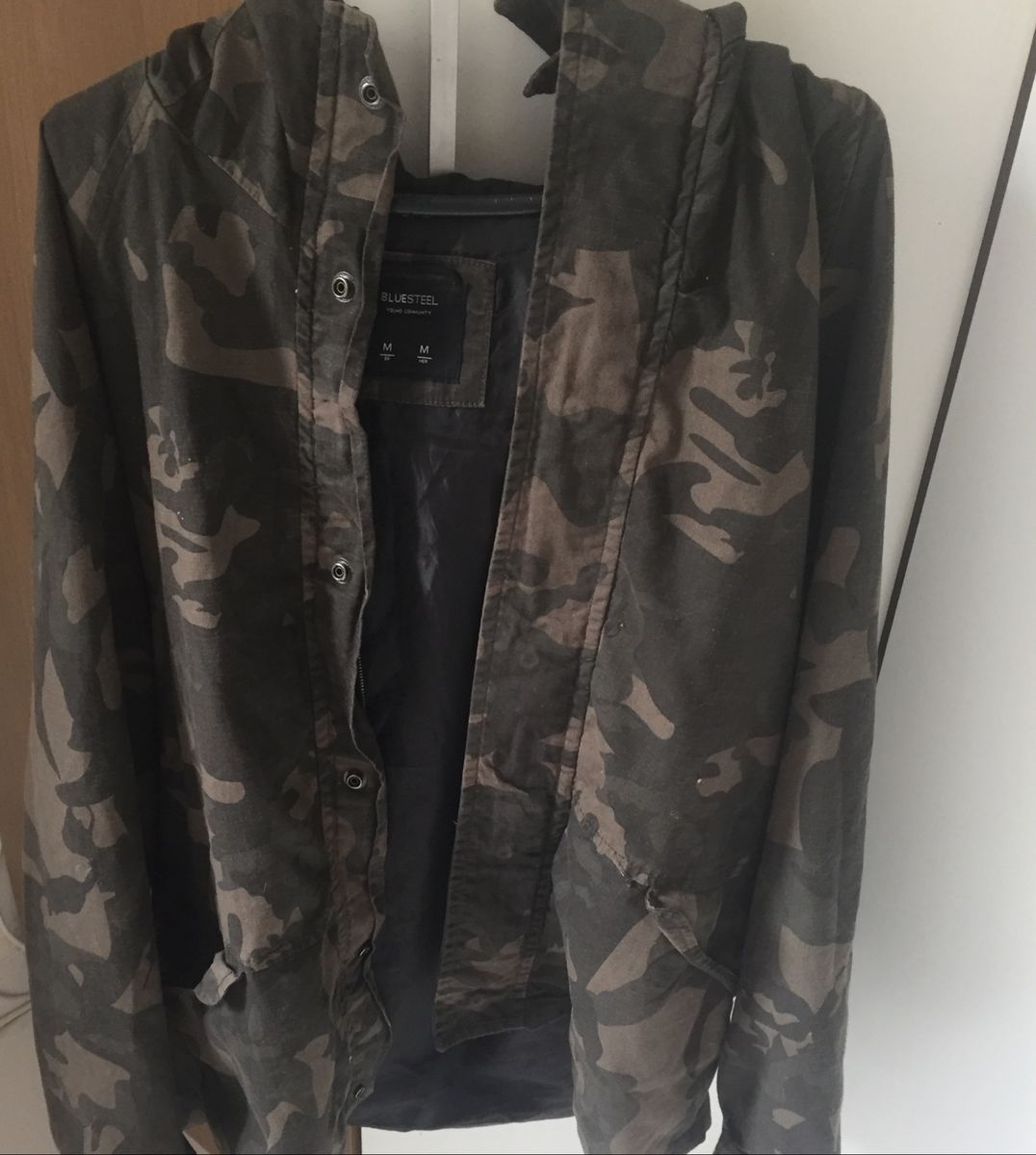 jaqueta camuflada masculina para caça