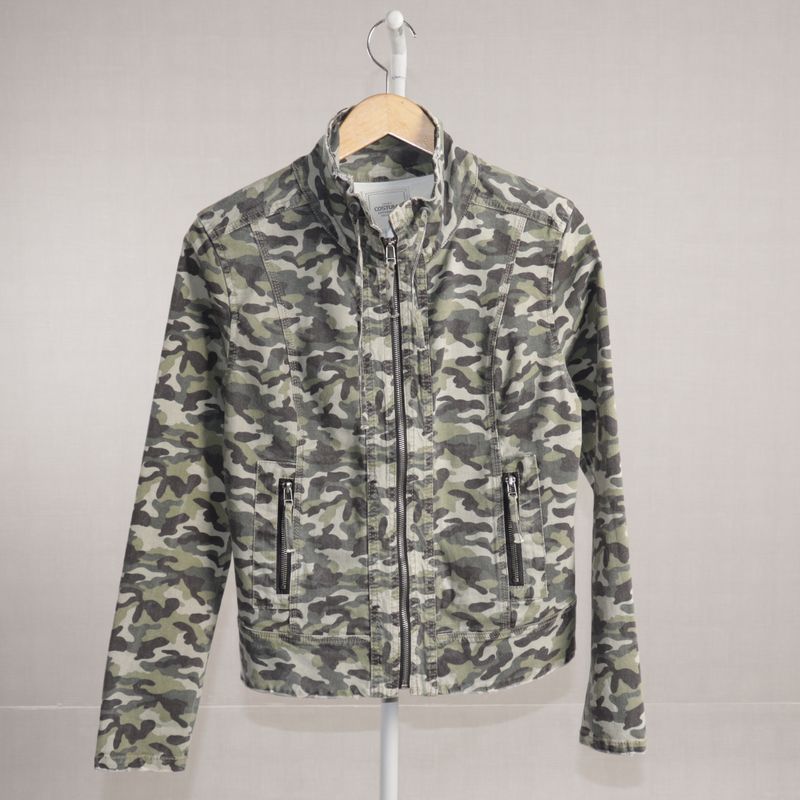 Jaqueta camuflada hot sale verde