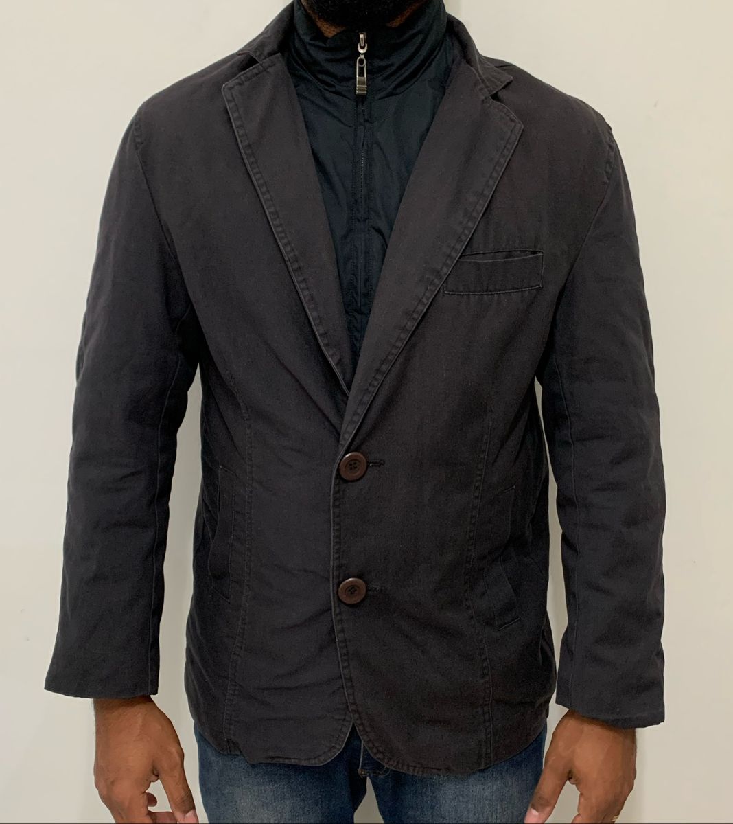 jaqueta masculina luigi bertolli